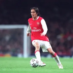 Tomas Rosicky in Action: Arsenal vs CSKA Moscow, UEFA Champions League, Emirates Stadium, 2006 Tomas Rosicky in Action: Arsenal vs CSKA Moscow, UEFA Champions League, Emirates Stadium, 2006