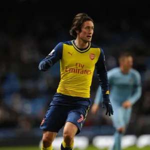 Tomas Rosicky in Action: Arsenal vs Manchester City (2014-15) - Premier League Showdown