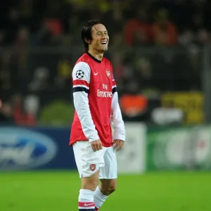 Tomas Rosicky: In Action Against Borussia Dortmund (2013-14 Champions League)