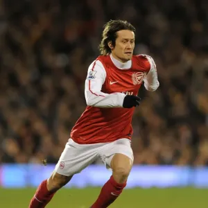 Tomas Rosicky in Action: Fulham vs Arsenal, Premier League 2011-12