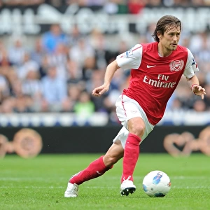 Tomas Rosicky in Action: Newcastle United vs. Arsenal, Premier League 2011-12