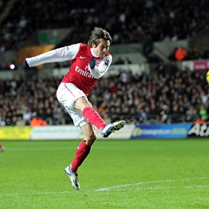 Tomas Rosicky in Action: Swansea City vs. Arsenal, Premier League 2011-12