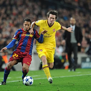Tomas Rosicky (Arsenal) Adriano (Barcelona). Barcelona 3: 1 Arsenal. UEFA Champions League