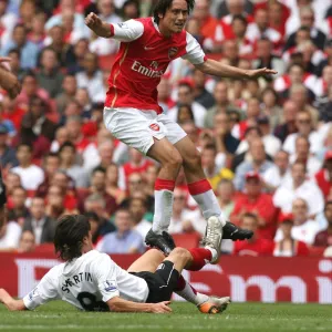 Tomas Rosicky (Arsenal) Alexy Smertin (Fulham)