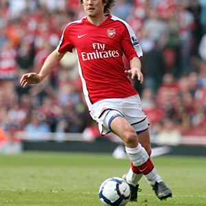 Tomas Rosicky (Arsenal). Arsenal 0: 0 Manchester City. Barclays Premier League