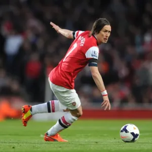 Tomas Rosicky (Arsenal). Arsenal 3: 1 West Ham United. Barclays Premier League. Emirates Stadium Tomas Rosicky (Arsenal). Arsenal 3: 1 West Ham United. Barclays Premier League. Emirates Stadium