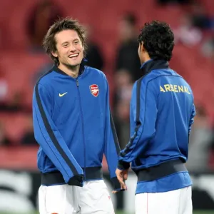 Tomas Rosicky (Arsenal). Arsenal 6: 0 SC Braga. UEFA Champions League. Group H Tomas Rosicky (Arsenal). Arsenal 6: 0 SC Braga. UEFA Champions League. Group H