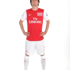 Tomas Rosicky (Arsenal). Arsenal Photocall, Emirates Stadium, Arsenal Football Club