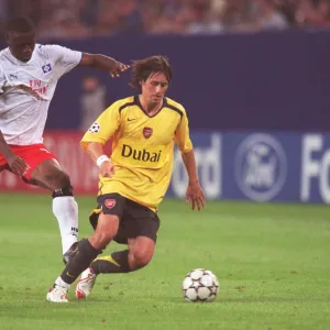 Tomas Rosicky (Arsenal) Boubacar Sanogo (Hamburg)