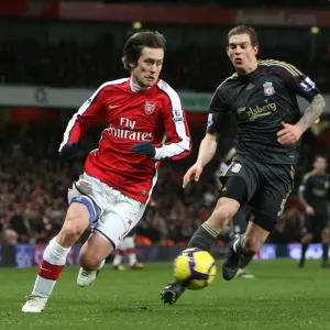 Tomas Rosicky (Arsenal) Daniel Agger (Liverpool). Arsenal 1: 0 Liverpool