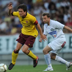 Tomas Rosicky Print, Arsenal vs Sturm Graz