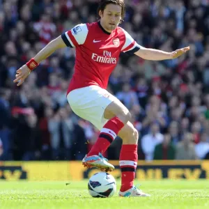 Tomas Rosicky (Arsenal). Fulham 0: 1 Arsenal. Barclays Premier League. Craven Cottage Tomas Rosicky (Arsenal). Fulham 0: 1 Arsenal. Barclays Premier League. Craven Cottage