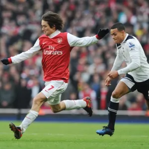 Tomas Rosicky (Arsenal) Jermaine Jenas (Tottenham). Arsenal 2: 3 Tottenham Hotspur