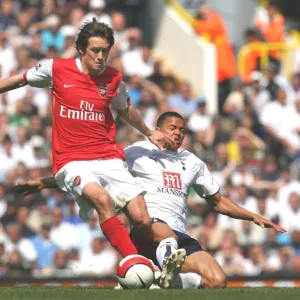 Tomas Rosicky (Arsenal) Jermaine Jenas (Tottenham) Tottenham 2: 2 Arsenal