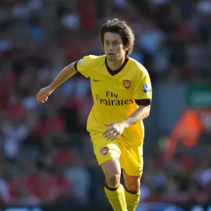 Tomas Rosicky (Arsenal). Liverpool 1: 1 Arsenal, Barclays Premier League