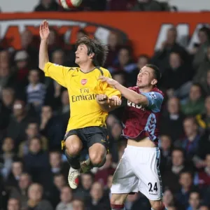 Tomas Rosicky (Arsenal) Phil Bardsley (Aston Villa)