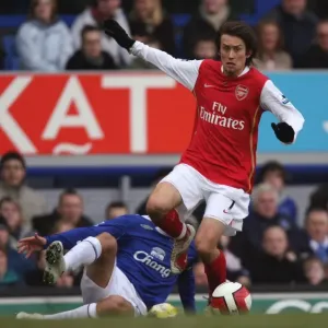 Tomas Rosicky (Arsenal) Phil Neville (Everton)