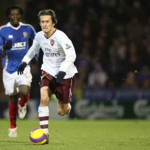 Tomas Rosicky (Arsenal) Portsmouth 0: 0 Arsenal