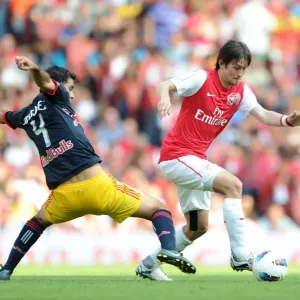 Tomas Rosicky (Arsenal) Rafeal Marquez (Red Bull). Arsenal 1: 1 New York Red Bulls