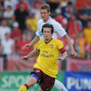 Tomas Rosicky (Arsenal) Roman Kienast (Sturm Graz). Sturm Graz 0: 4 Arsenal