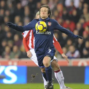 Tomas Rosicky (Arsenal). Stoke City 1: 3 Arsenal, Barclays Premier League