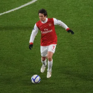 Tomas Rosicky (Arsenal) Thomas Carroll (Orient). Arsenal 5: 0 Leyton Orient