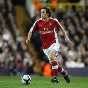 Tomas Rosicky (Arsenal). Tottenham Hotspur 2: 1 Arsenal. Barclays Premier League