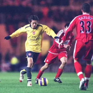 Tomas Rosicky (Arsenal) Yakubu and Andrew Taylor (Middlesbrough) Middlesbrough 1 Tomas Rosicky (Arsenal) Yakubu and Andrew Taylor (Middlesbrough) Middlesbrough 1