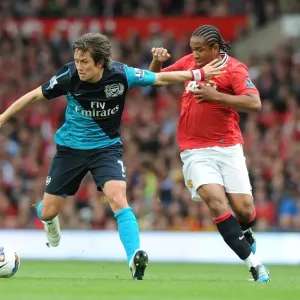 Tomas Rosicky Outmaneuvers Anderson: A Battle at Old Trafford (Manchester United vs Arsenal, 2011-12) Tomas Rosicky Outmaneuvers Anderson: A Battle at Old Trafford (Manchester United vs Arsenal, 2011-12)