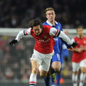 Tomas Rosicky Print, Emirates Stadium Action