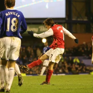 Tomas Rosicky scores Arsenals 4th goal