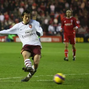 Tomas Rosicky scores Arsenals goal