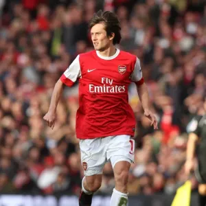 Tomas Rosicky Scores the Winning Goal: Arsenal 2-1 Birmingham City, Barclays Premier League