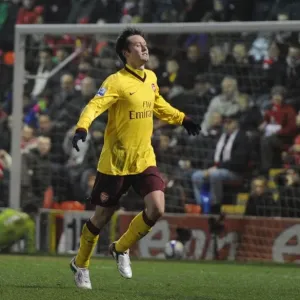 Tomas Rosicky's FA Cup Goal Celebration vs. Leyton Orient (2011) Tomas Rosicky's FA Cup Goal Celebration vs. Leyton Orient (2011)