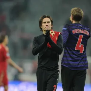 Tomas Rosicky's Farewell Applause: Arsenal FC vs. FC Bayern Munich, UEFA Champions League 2012-13