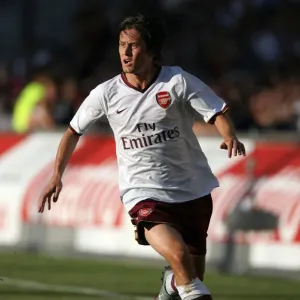 Tomas Rosicky's Game-Winning Performance: Arsenal's 1-0 Pre-Season Victory Over Salzburg, 2007