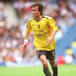 Tomas Rosicky Print: Arsenal vs Manchester City, 2006 Tomas Rosicky Print: Arsenal vs Manchester City, 2006