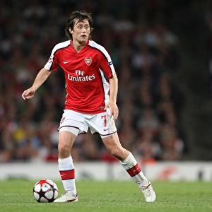 Tomas Rosicky's Winning Goal: Arsenal's 2-0 Victory over Olympiacos in the UEFA Champions League, Emirates Stadium, 2009