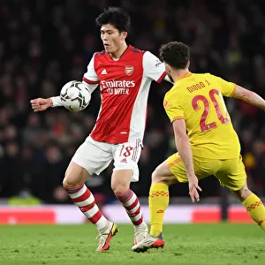 Tomiyasu vs Jota: A Carabao Cup Semi-Final Battle - Arsenal vs Liverpool Showdown