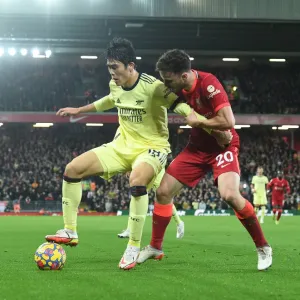 Tomiyasu vs. Jota: A Premier League Battle at Anfield