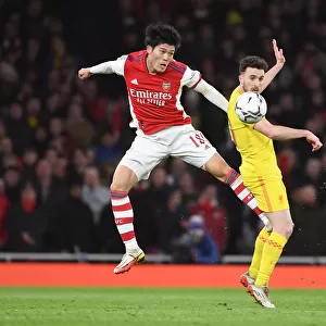 Tomiyasu vs Jota Showdown: Arsenal vs Liverpool Carabao Cup Semi-Finals Clash