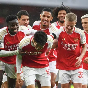Tomiyasu's Stunner: Arsenal's Fifth Goal Secures Thrilling Victory Over Sheffield United (2023-24) Tomiyasu's Stunner: Arsenal's Fifth Goal Secures Thrilling Victory Over Sheffield United (2023-24)