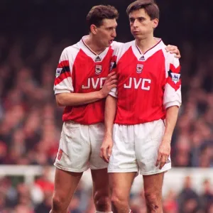 Tony Adams and Alan Smith (Arsenal)