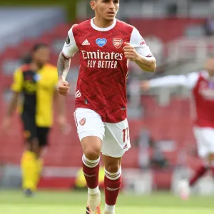 Torreira in Action: Arsenal's Midfield Maestro Shines Against Watford, 2019-20 Premier League