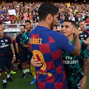 Torreira and Suarez Face Off: FC Barcelona vs. Arsenal Pre-Season Clash, 2019