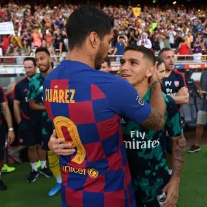 Torreira and Suarez Face Off: FC Barcelona vs. Arsenal Pre-Season Clash, 2019