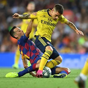 Torreira vs. Busquets: A Midfield Battle - FC Barcelona vs. Arsenal (2019)