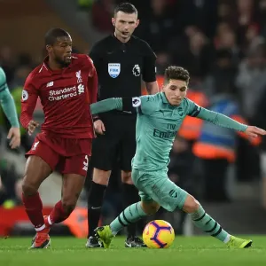 Torreira vs. Wijnaldum: Intense Battle in the Midfield - Liverpool vs. Arsenal, Premier League 2018-19