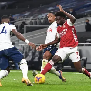 Tottenham vs Arsenal: Bukayo Saka Faces Off Against Bergwijn and Aurier in the Premier League Tottenham vs Arsenal: Bukayo Saka Faces Off Against Bergwijn and Aurier in the Premier League