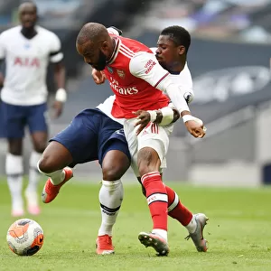 Tottenham vs. Arsenal: Lacazette Fouls Aurier Amidst Premier League Rivalry (2019-20)